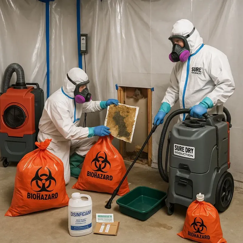 Contaminated Water Handling Protocols process in Marcus Hook, PA