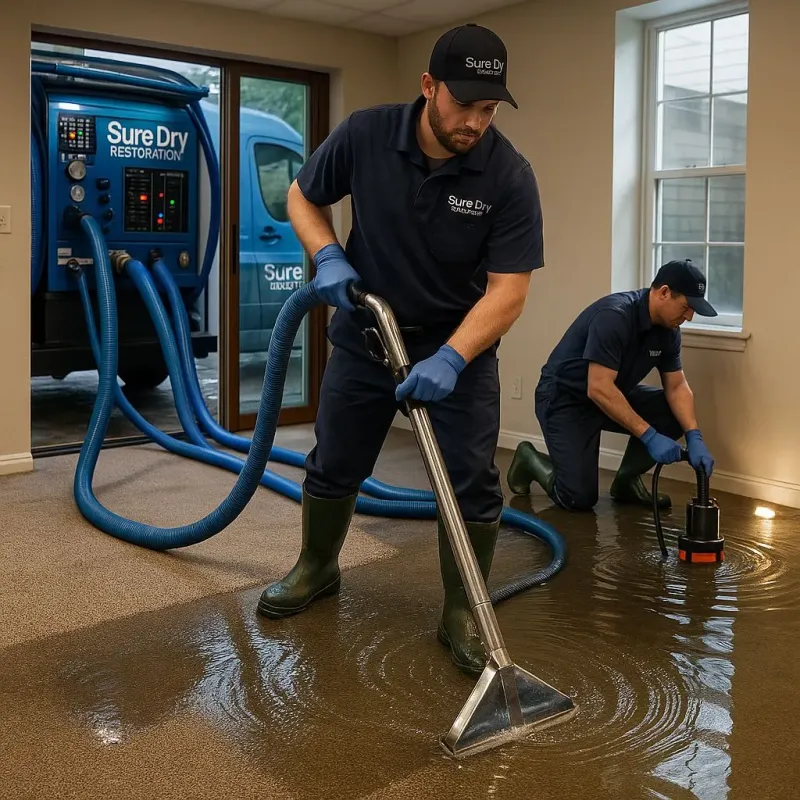 Water Extraction and Removal process in Marcus Hook, PA